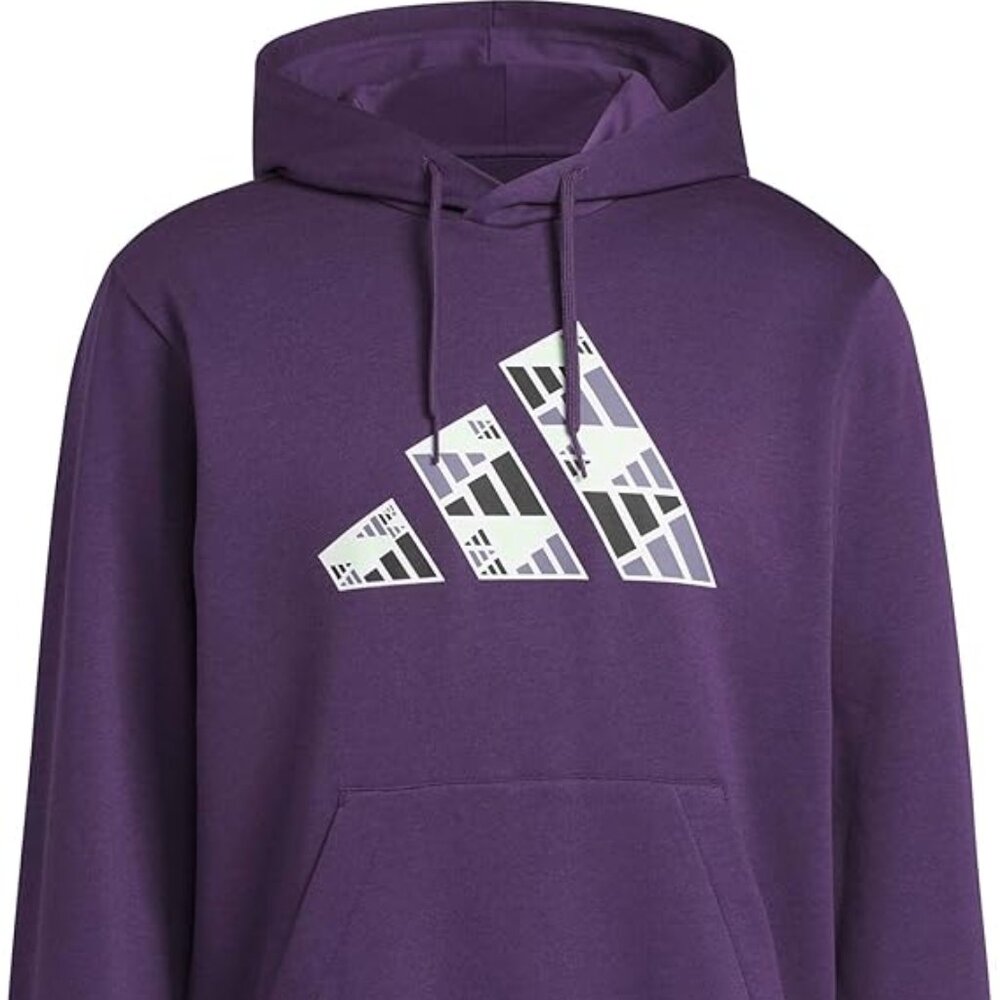 adidas Men's Big Logo Graphic Hoodie